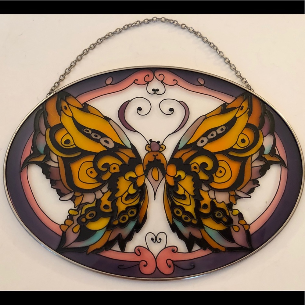 Butterfly Stained Glass - Sun Catcher